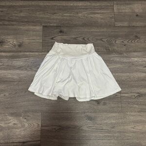 Hollister Gilly Hicks Cream Skirt